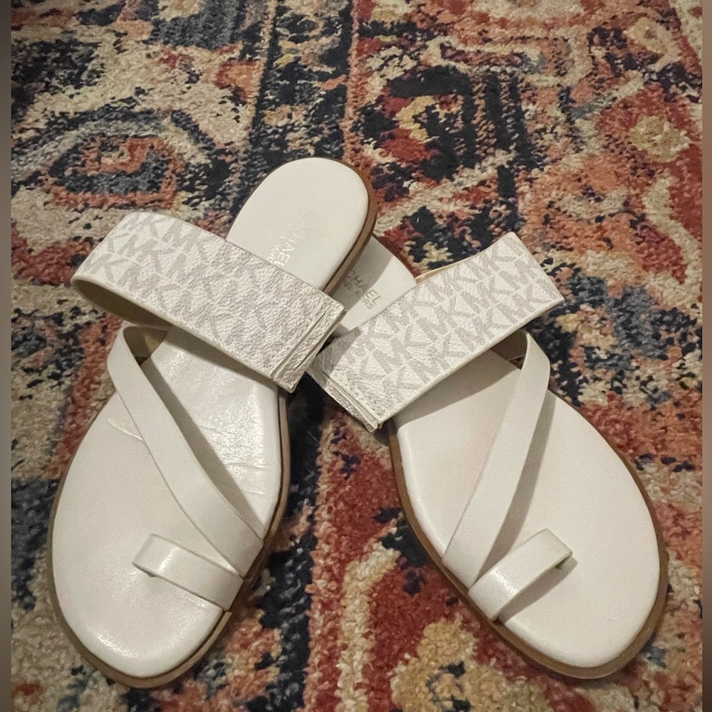 Michael Kors White Sandals